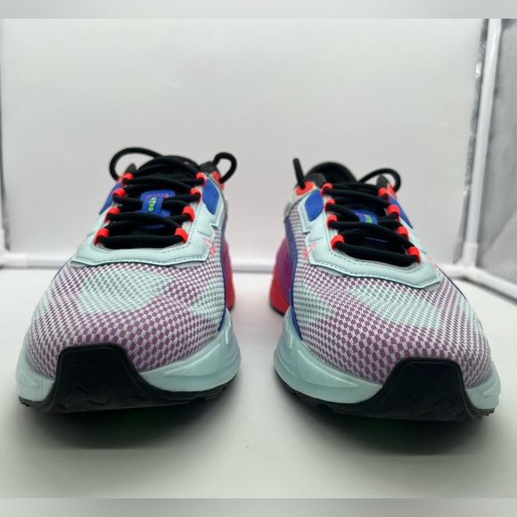 PUMA Extent Nitro Ultraviolet Nitro Blue-Fiery Coral Running Sneakers Men's sz 8 - Picture 8 of 12